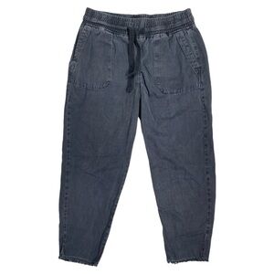 Zara Lyocell/Cotton Dark Grey Joggers Size Medium